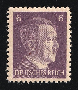 1944 6pf Anti-German Propaganda, Forgery of Hitler Issue