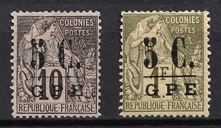 1891 Guadeloupe, French Colonies