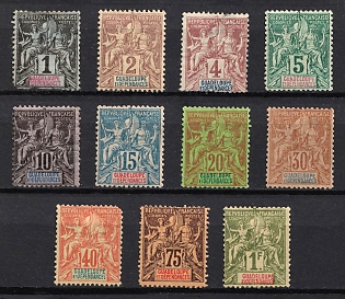 1892 Guadeloupe, French Colonies