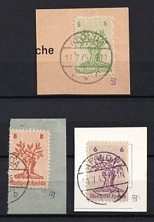 1945-1946 Apolda, Local Post, Germany