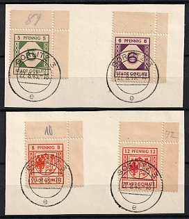 1945-1946 Gorlitz, Local Post, Germany