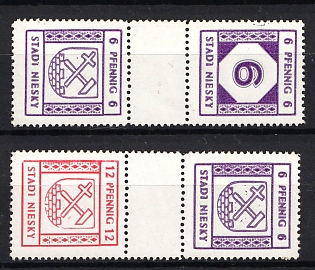 1945-1946 Niesky, Local Post, Germany