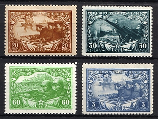 1943 25th Anniversary of the Red Army and Navy, Soviet Union, USSR, Russia (Full Set)