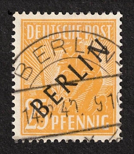 1948 25pf West Berlin, Germany (Signed Schlegel BPP)