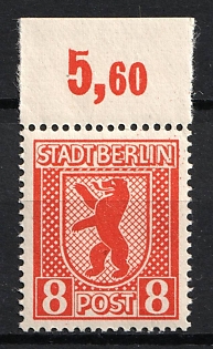 1945-1946 8pf Berlin, Soviet Occupation Zone of Germany