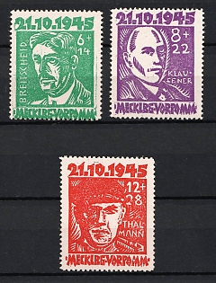 1945-1946 Mecklenburg, Soviet Occupation Zone of Germany