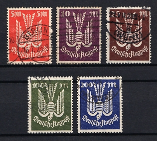 1923 Weimar Republic, Germany, Airmail (Full Set)