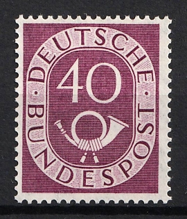 1951 40pf Federal Republic of Germany (FRG)