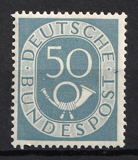 1951 50pf Federal Republic of Germany (FRG)