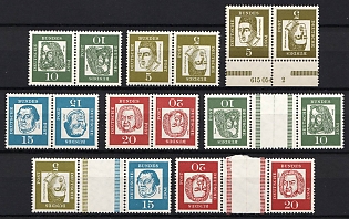 Se-tenant Federal Republic of Germany (FRG)