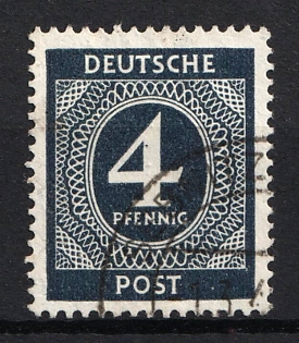 1946 4pf Joint Issue, Allied Occupation, Germany