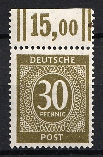 1946 30pf Joint Issue, Allied Occupation, Germany