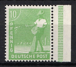1947 10pf Joint Issue, Allied Occupation, Germany