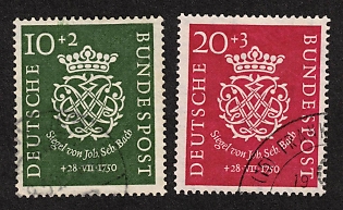 1950 German Federal Republic, Germany (Full Set, Signed Schlegel BPP)