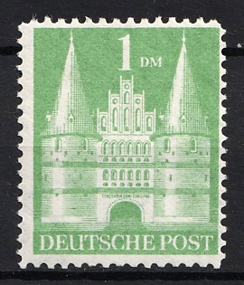 1948 1pf American and British Zones (Bizone), Allied Occupation, Germany