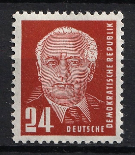 1950 24pf German Democratic Republic (GDR)