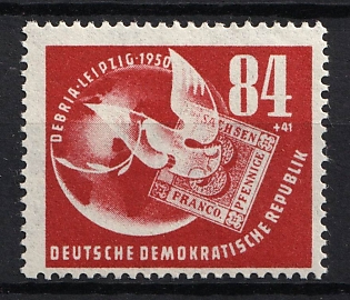 1950 84pf German Democratic Republic (GDR)