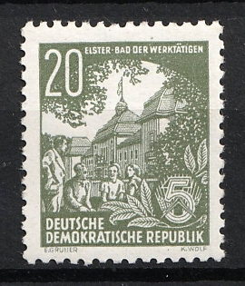 1953 20pf German Democratic Republic (GDR)