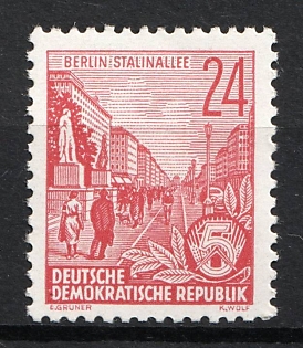 1953 24pf German Democratic Republic (GDR)