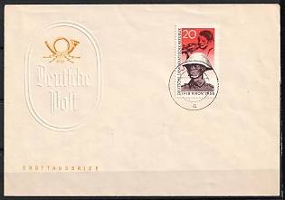 1958 20pf First Day Cover German Democratic Republic (GDR)