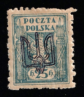 1919 25h Ternopil (Tarnopol), Ukraine, Polish Occupation (Signed)