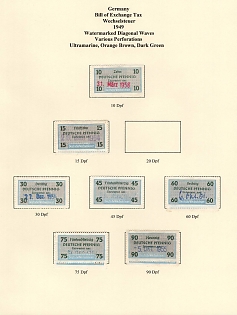 1949 Germany, Bill of Exchange Taxes, Revenue