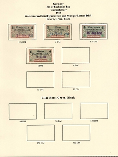 1958 Germany, Bill of Exchange Taxes, Revenue