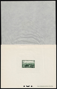 1940 2.5fr+2fr France, Presentation Souvenir Sheet