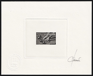 2003 0,50€ France, Presentation Souvenir Sheet, Black, Signature