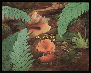 1986 5$ Antigua & Barbuda, Souvenir Sheet, Imperforate