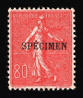 1925 80c France, Specimen
