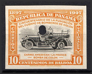 1948 10c Republic of Panama, Specimen, Imperforate