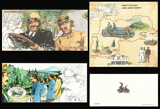 2005 France, Souvenir Sheet with Souvenir Card