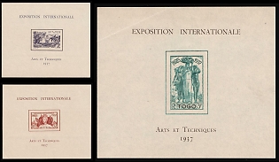 1937 Equatorial Africa, Somalia, Togo, French Colonies, Souvenir Sheets