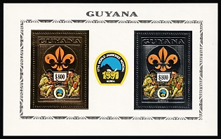 1992 Co-operative Republic of Guyana, Miniature Sheet