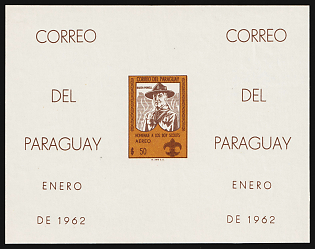 1962 Paraguay, Souvenir Sheet