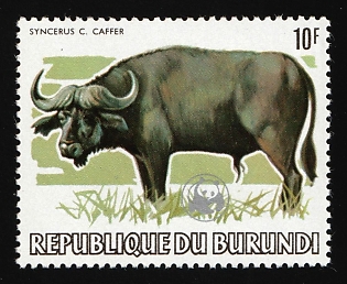 1983 10fr Burundi, Unpriced