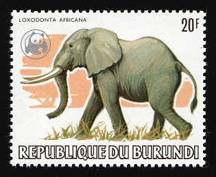 1983 20fr Burundi, Unpriced