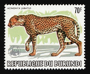 1983 70fr Burundi, Unpriced