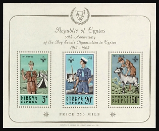 1963 Cyprus, Souvenir Sheet