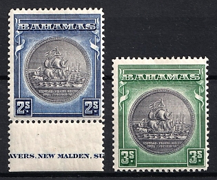 1931-46 Bahamas, British Commonwealth, Margin