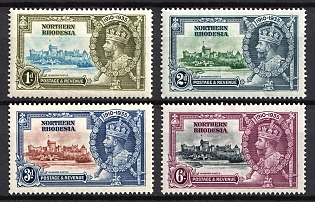1935 Northen Rhodesia, British Commonwealth, Complete Set