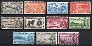 1937 Newfoundland, Canada, British Colonies, Complete Set
