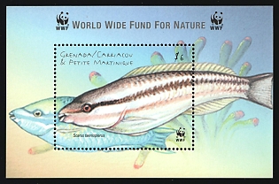 2001 Grenada, Carriacou & Petite Martinique, Souvenir Sheet