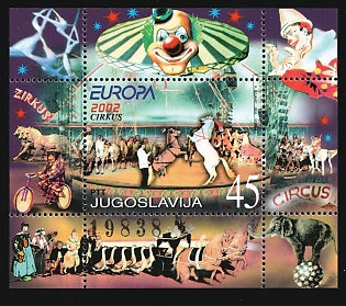 2002 Yugoslavia, Souvenir Sheet