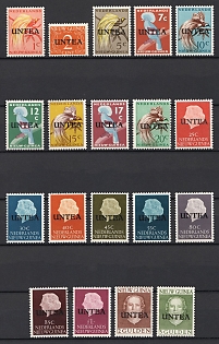 1963 Netherlands New Guinea, Complete Set, Type II, With Cover
