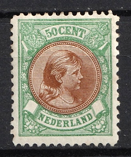 1896 50c Netherlands