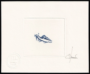 2002 1.00e Principality of Monaco, Presentation Souvenir Sheet, Blue, Signature