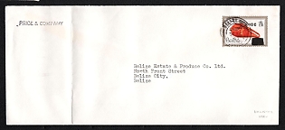1983 Belize Cover to Belize City (Belize), franked with 10c, with dark handstamp 'Price & Company' Unlisted