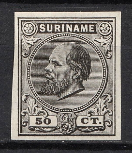 1875-79 50c Suriname, Netherlands Colonies, Proof